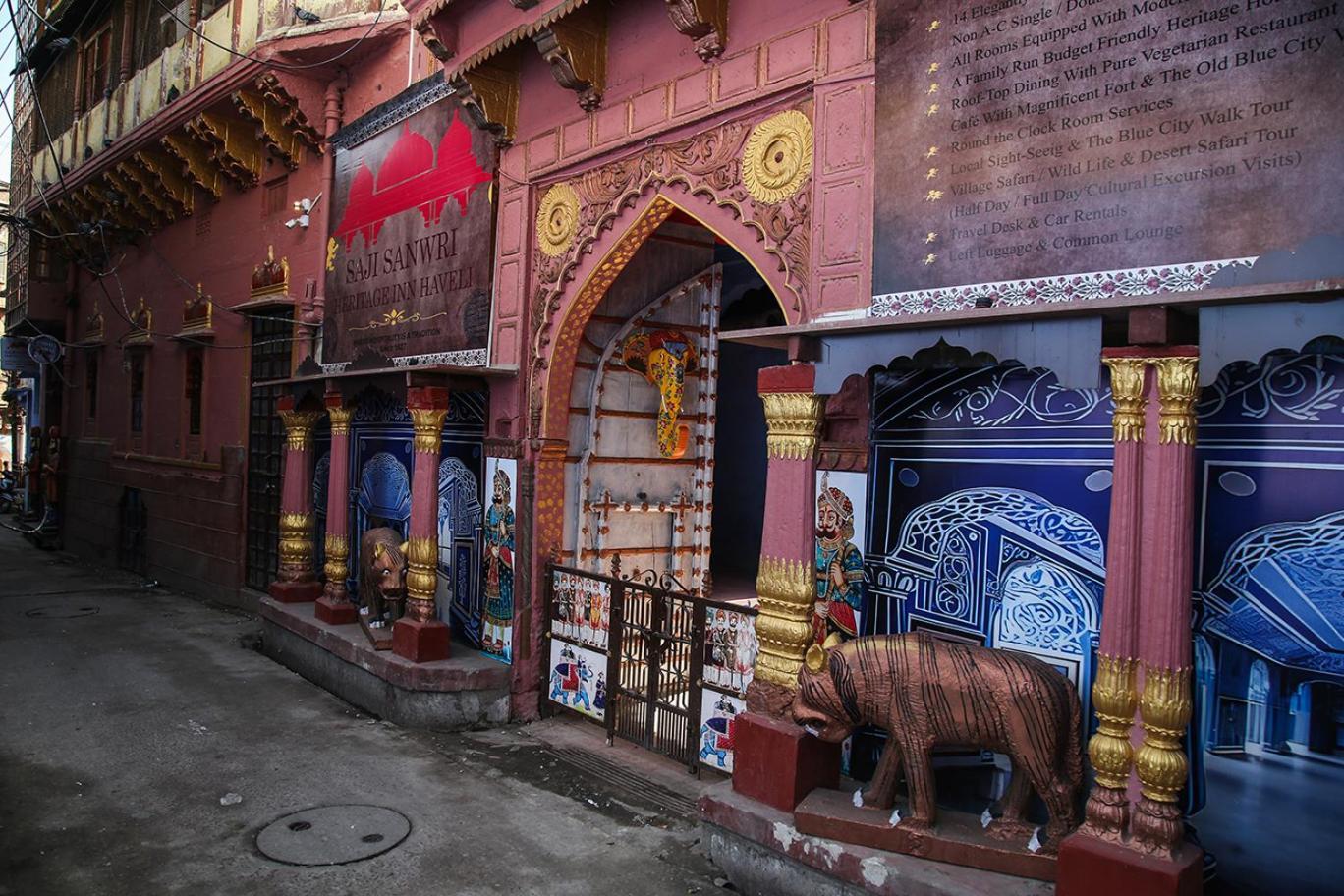 Saji Sanwri Heritage Inn Haveli Jodhpur (Rajasthan) Exterior foto